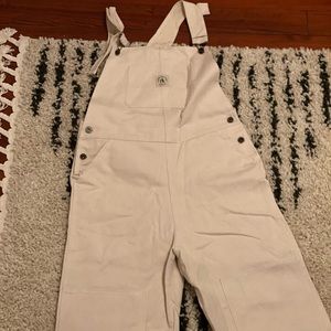 Hey Gang Natural Overalls - Size 2